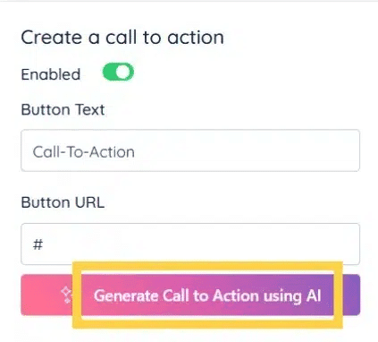 Call to Action