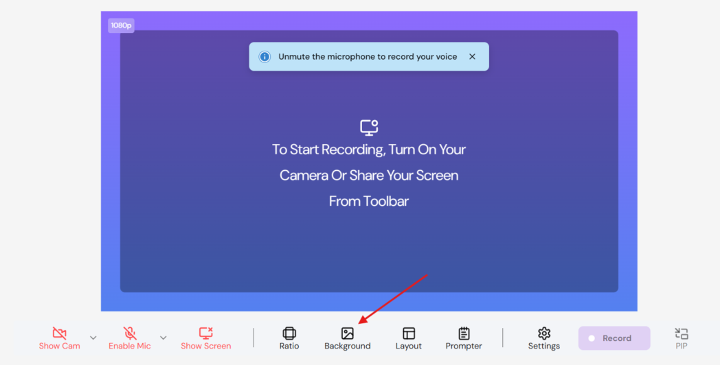 Open Background Settings