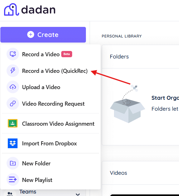 Sign Up on Dadan