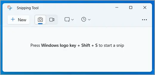 Windows snipping tool