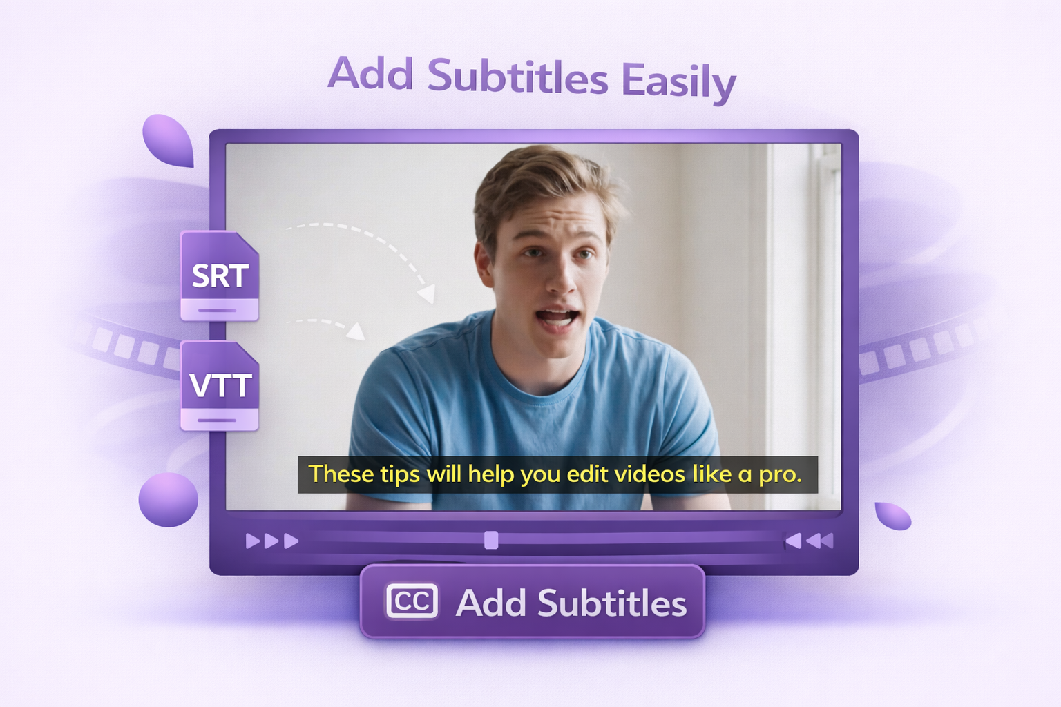 add subtitles