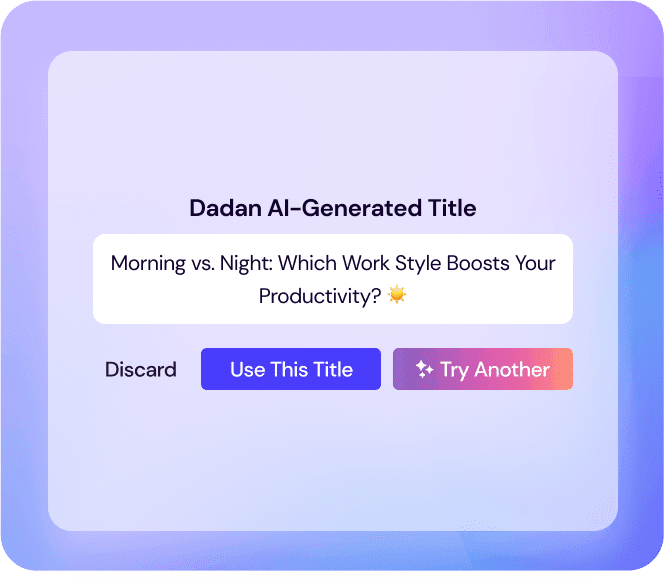 Dadan AI Assist 13 generated ai data