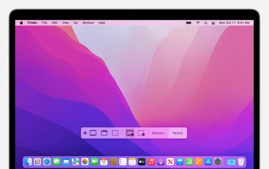 record your screen on mac with audio