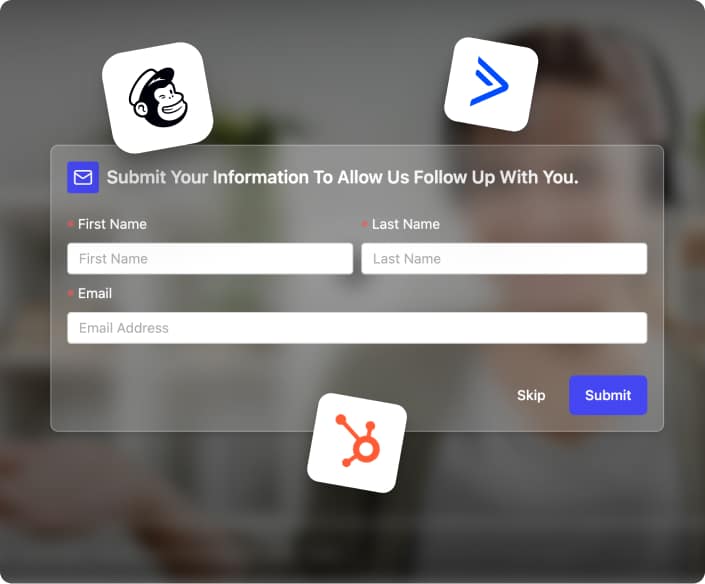 Add Lead Form Inside Video 9 in video leads