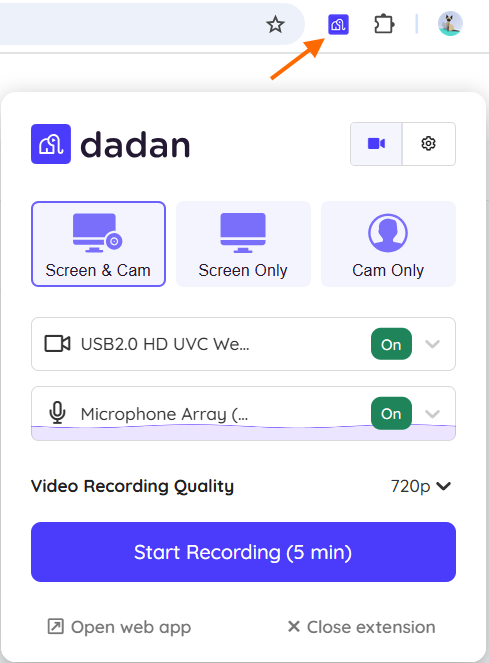 record your first video record your first video