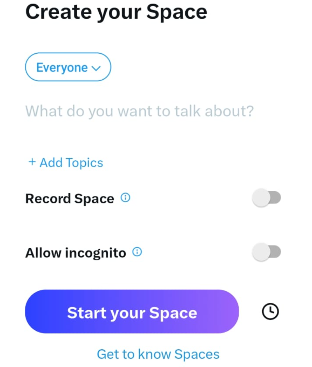 start your space start your space