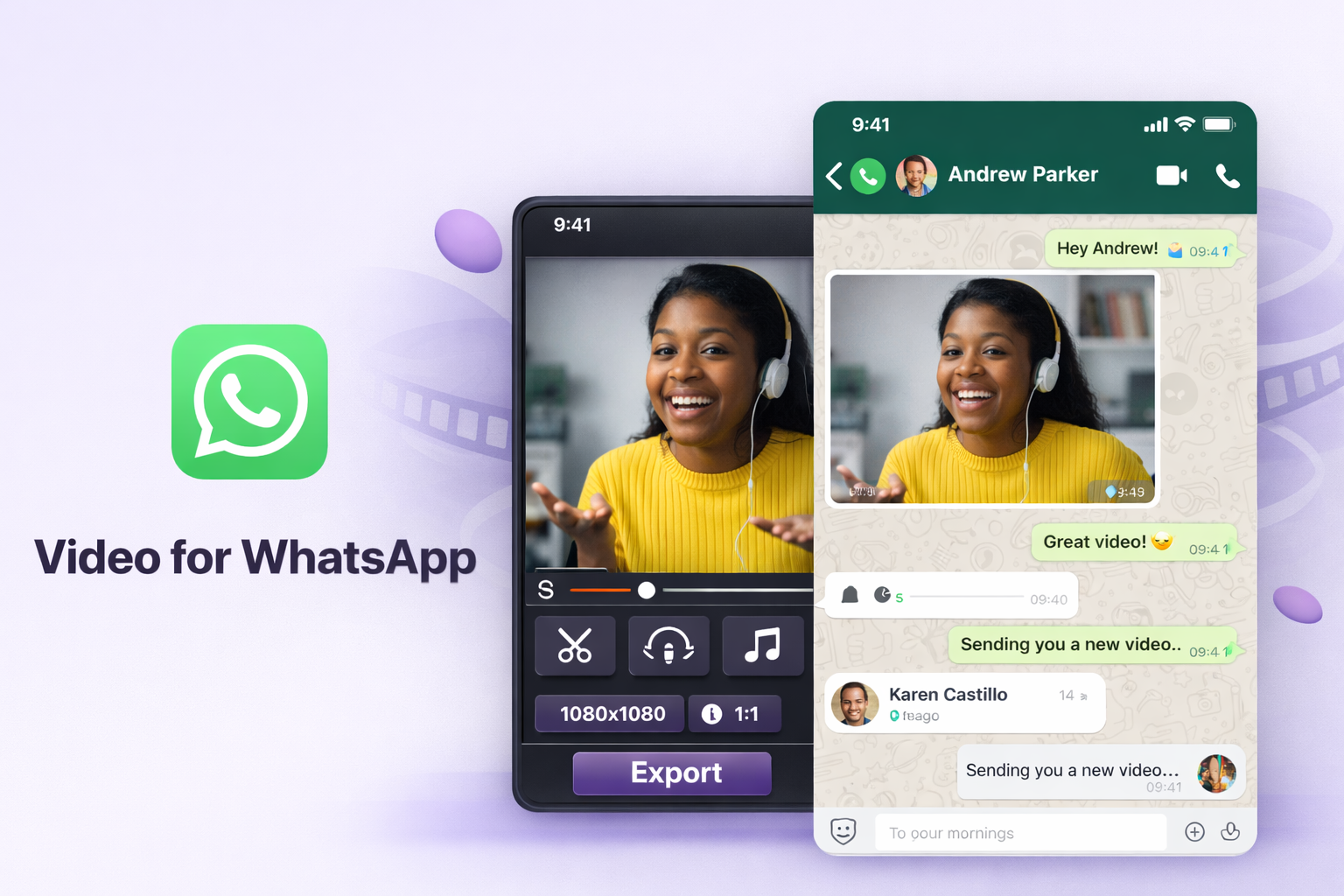 video to whatsapp