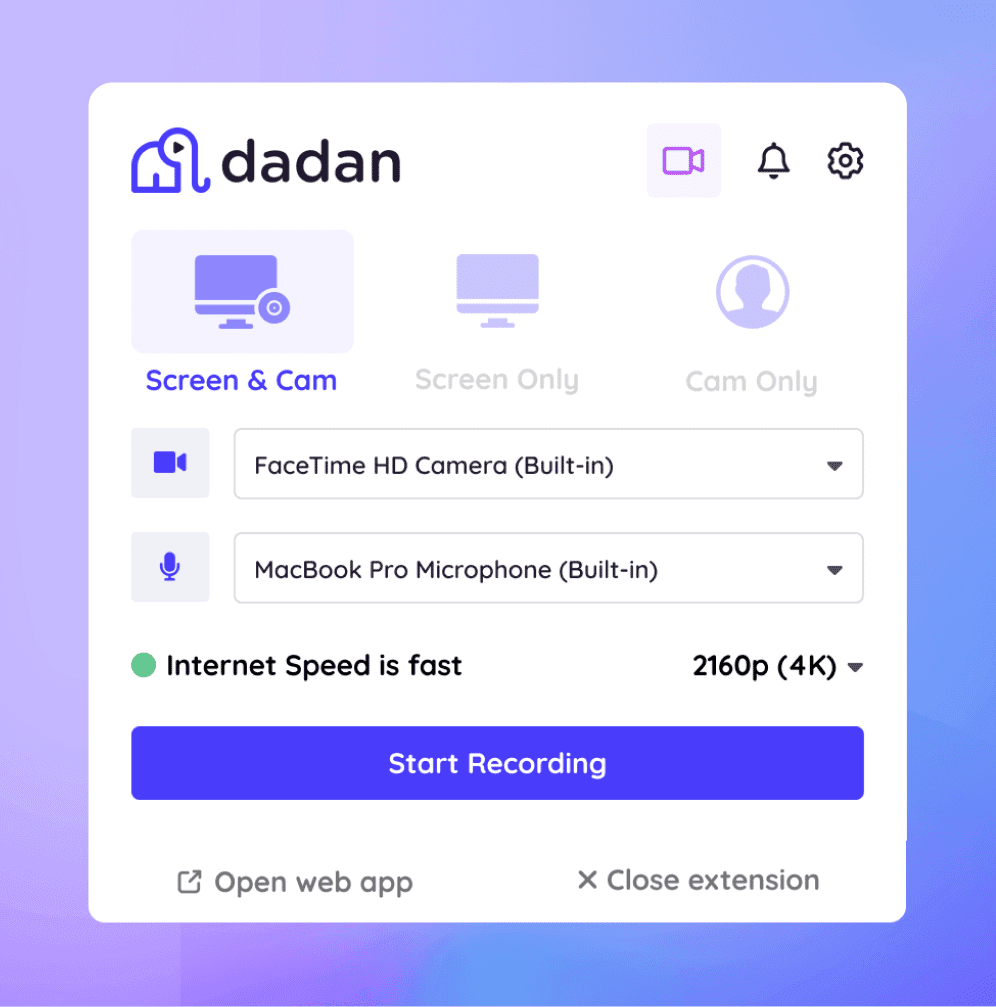 why use dadan recorder full